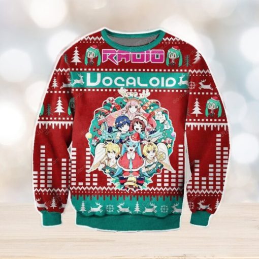 RADIO VOCALOID ALL OVER PRINT UGLY CHRISTMAS SWEATER