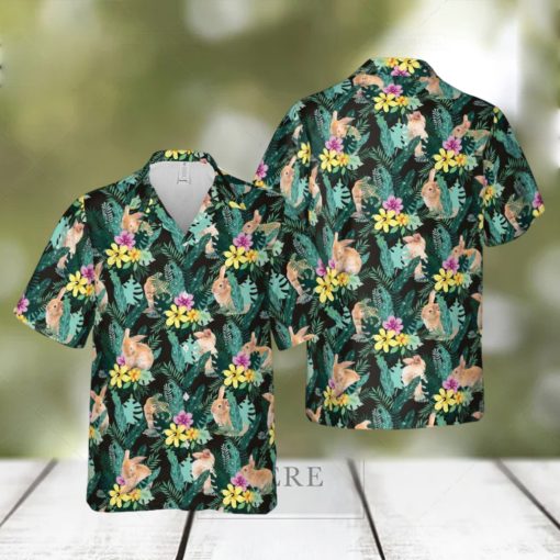 Rabbit Hawaiian Shirt for Men