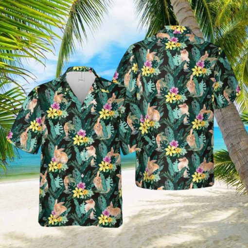 Rabbit Hawaiian Shirt for Men