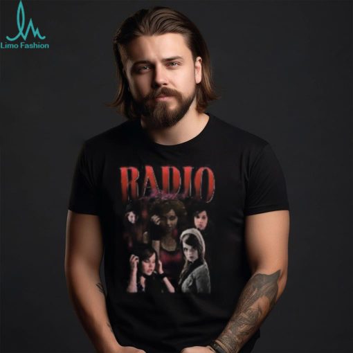 Radio Rebel Retro Homage Classic T Shirt Hoodie Unisex