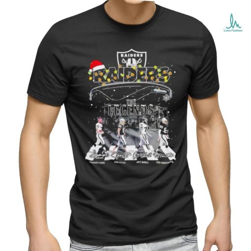 Raiders thank you for the memories The Legends Abbey Road signatures shirt