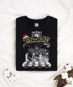 Raiders thank you for the memories The Legends Abbey Road signatures shirt