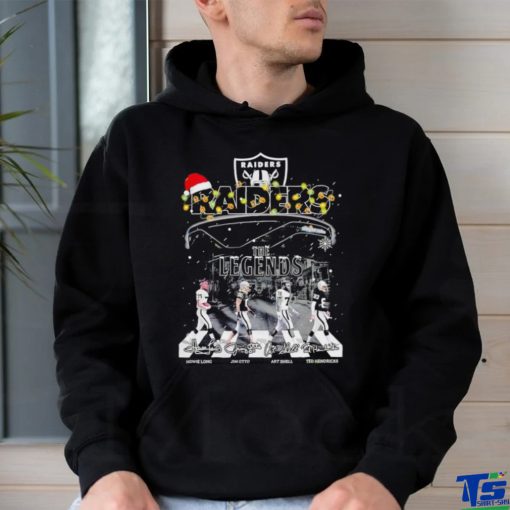 Raiders thank you for the memories The Legends Abbey Road signatures shirt