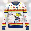 Rockin Around The Upside Down Ugly Christmas 3D Sweater, Friends Christmas Sweater