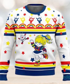 Rainbow Brite 3D Ugly Christmas Sweater Christmas Gift Ideas Party Gift