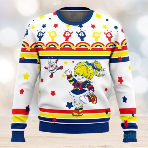 Rainbow Brite 3D Ugly Christmas Sweater Christmas Gift Ideas Party Gift