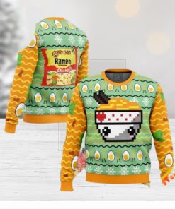 Ramen For Noodle Lovers Christmas 2023 Holiday Funny Ugly Sweater