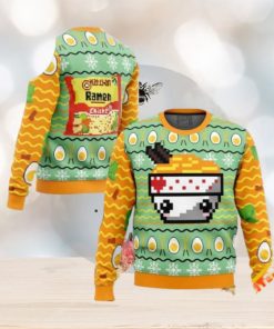 Ramen For Noodle Lovers Christmas 2023 Holiday Funny Ugly Sweater