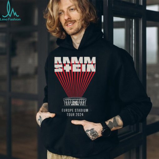 Rammstein Merchandise Europe Stadium Tour 2024 T Shirts