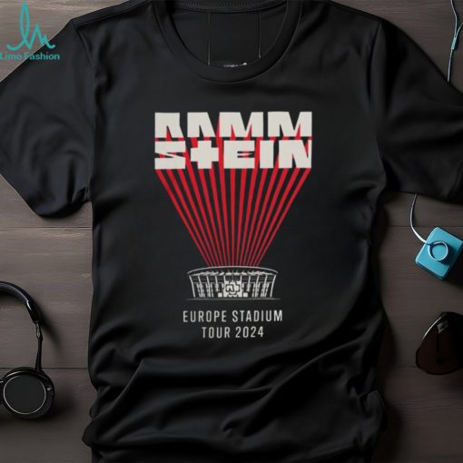 Rammstein Merchandise Europe Stadium Tour 2024 T Shirts