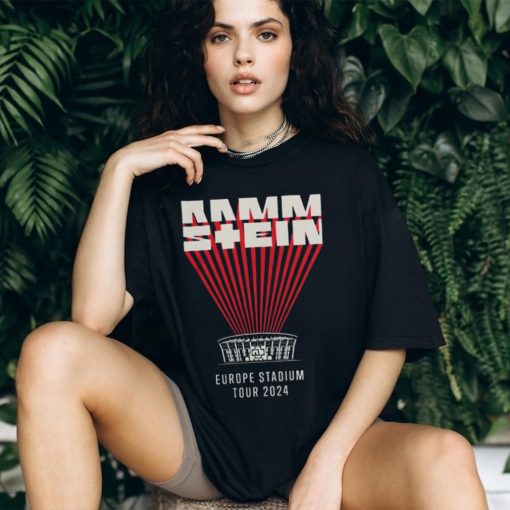 Rammstein Merchandise Europe Stadium Tour 2024 T Shirts