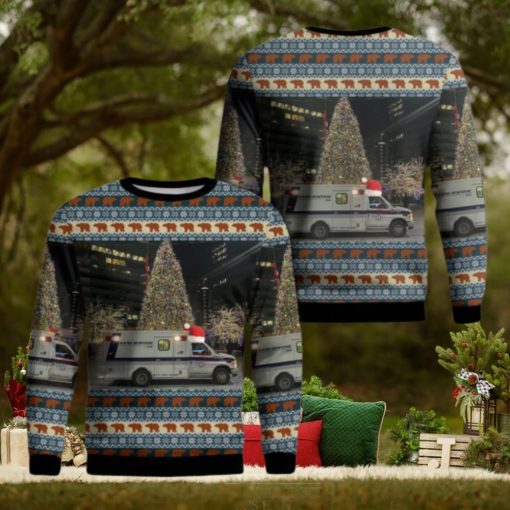 Rapid Response EMS AOP Ugly Sweater Men And Women Christmas Gift