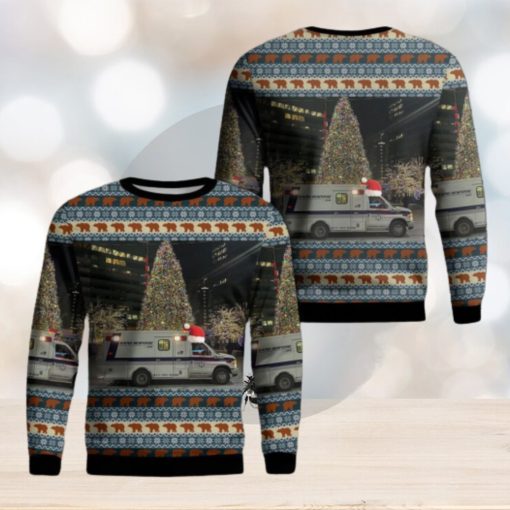 Rapid Response EMS AOP Ugly Sweater Men And Women Christmas Gift