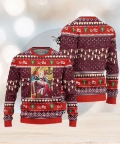 Re Zero Priscilla Ugly Christmas Sweater 3D Gift For Big Fans