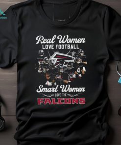 Real Women Love Football 4 Smart Women Love The Falcons Shirt, hoodie, sweater, long sleeve and tank top Real Women Love Football 4 Smart Women Love The Falcons Shirt