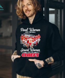 Real Women love Football Smart Women love the Kansas City Chiefs 2023 Signatures Shirt