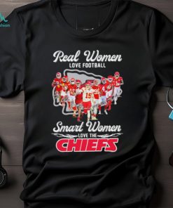 Real Women love Football Smart Women love the Kansas City Chiefs 2023 Signatures Shirt