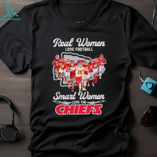 Real Women love Football Smart Women love the Kansas City Chiefs 2023 Signatures Shirt