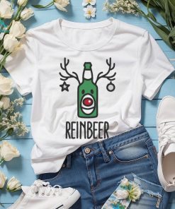 Reinbeer reindeer beer 2023 Christmas T shirt