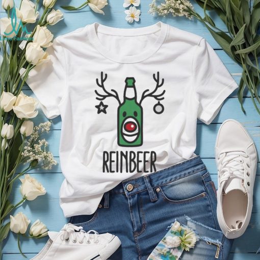 Reinbeer reindeer beer 2023 Christmas T shirt