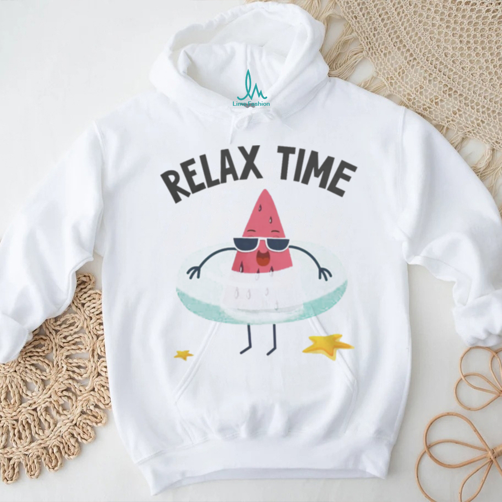 Relax Time With A Slice Of Watermelon T Shirt Relax Time With A Slice Of Watermelon T Shirt