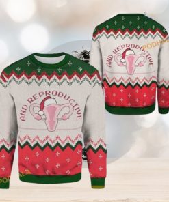 Reproductive Rights Matching Ugly Christmas Sweater Funniest Ugly Christmas Sweater 600×600