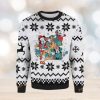 Pew Madafakas Black Cat Ugly 3D Sweater, Funny Xmas Sweater