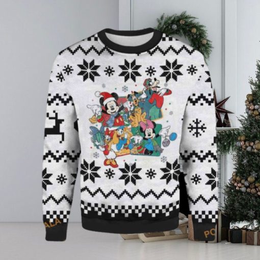 Retro Disney 3D Christmas Sweater Funny Sweater