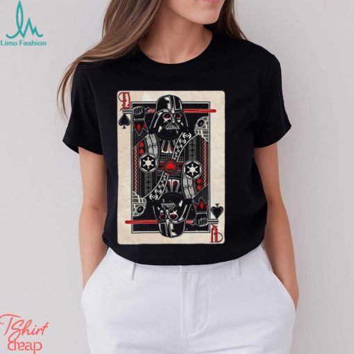Retro Disney Star Wars Shirt Darth Vader King Of Spades Graphic T Shirt Galaxy’s Edge Day Tee Celebration Hoodie Unisex