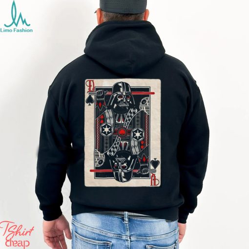 Retro Disney Star Wars Shirt Darth Vader King Of Spades Graphic T Shirt Galaxy’s Edge Day Tee Celebration Hoodie Unisex