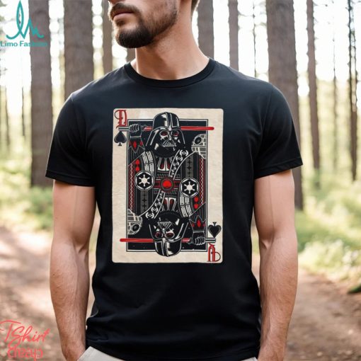Retro Disney Star Wars Shirt Darth Vader King Of Spades Graphic T Shirt Galaxy’s Edge Day Tee Celebration Hoodie Unisex