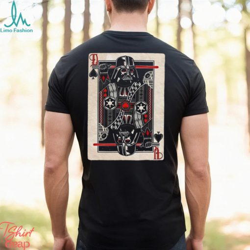 Retro Disney Star Wars Shirt Darth Vader King Of Spades Graphic T Shirt Galaxy’s Edge Day Tee Celebration Hoodie Unisex