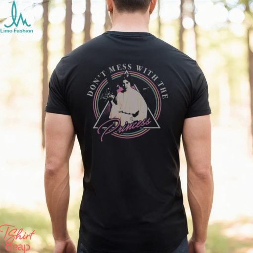 Retro Disney Star Wars Shirt Leia Don’t Mess With The Princess Graphic T Shirt Galaxy Unisex Classic