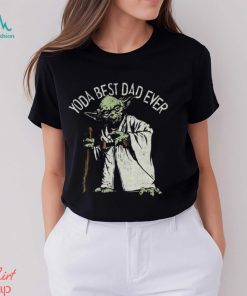 Retro Disney Star Wars Shirt Yoda Best Dad Ever Graphic T Shirt Galaxy’s Edge Day Tee Celebration Sweatshirt