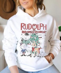 Retro Rudolph The Red Nosed Reindeer Christmas Shirt
