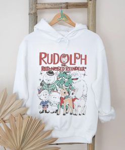 Retro Rudolph The Red Nosed Reindeer Christmas Shirt