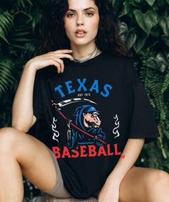 Retro Texas Ranger Reaper Baseball T Shirt