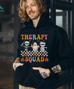 Retro Therapy Squad SLP OT PT Team Halloween Speech Physical T Shirt