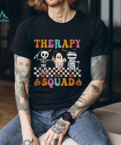 Retro Therapy Squad SLP OT PT Team Halloween Speech Physical T Shirt, hoodie, sweater, long sleeve and tank top Retro Therapy Squad SLP OT PT Team Halloween Speech Physical T Shirt