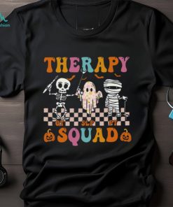 Retro Therapy Squad SLP OT PT Team Halloween Speech Physical T Shirt, hoodie, sweater, long sleeve and tank top Retro Therapy Squad SLP OT PT Team Halloween Speech Physical T Shirt