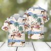 80S Famous Cartoon Characters Pattern Hawaiian Shirt