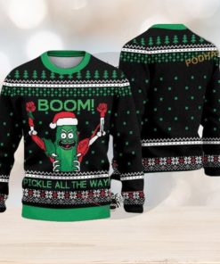 Rick And Morty Pickle Ugly Christmas Sweater, Cute Ugly Christmas Sweater