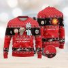 MLB Texas Rangers Ugly Christmas Sweater The Intelligence Of The Skull Unisex Sweater