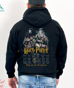 Robbie Coltrane And Michael Gambon Harry Potter 2001 – 2023 Thank You For The Memories Unisex T Shirt