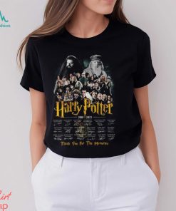 Robbie Coltrane And Michael Gambon Harry Potter 2001 – 2023 Thank You For The Memories Unisex T Shirt