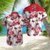 Disneyland Disney Christmas Hawaiian Shirts Mickey Friends Xmas Tree Aloha