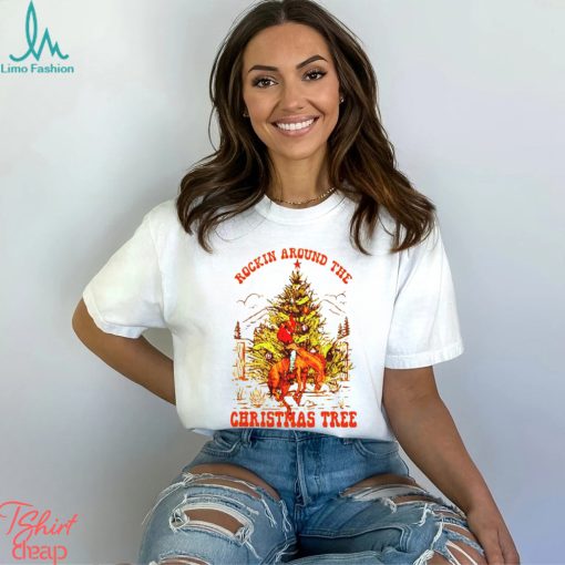 Rocking Around The Christmas Tree Classic Print Light Front Shirt