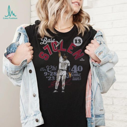 Ronald Acuna Jr. Atlanta 40 70 Club WHT Shirt