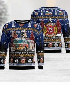 Rose Tree Fire Company, Media, Pennsylvania Christmas AOP 3D Ugly Christmas Sweater