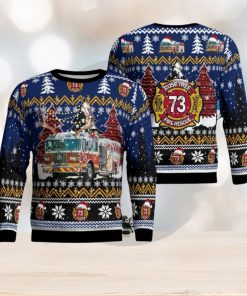 Rose Tree Fire Company, Media, Pennsylvania Christmas AOP 3D Ugly Christmas Sweater